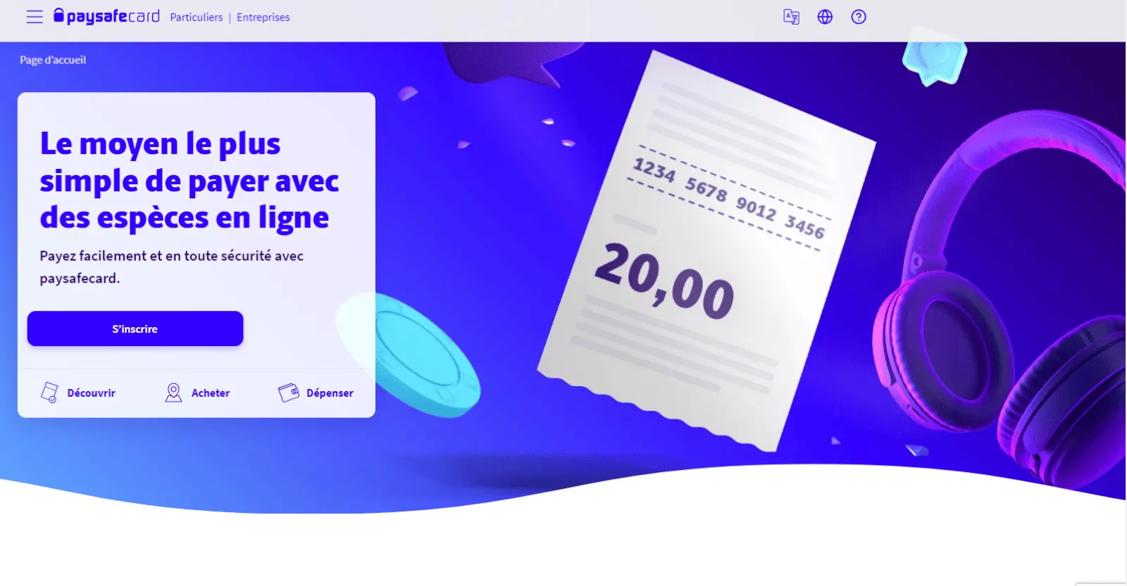 Paysafecard casino